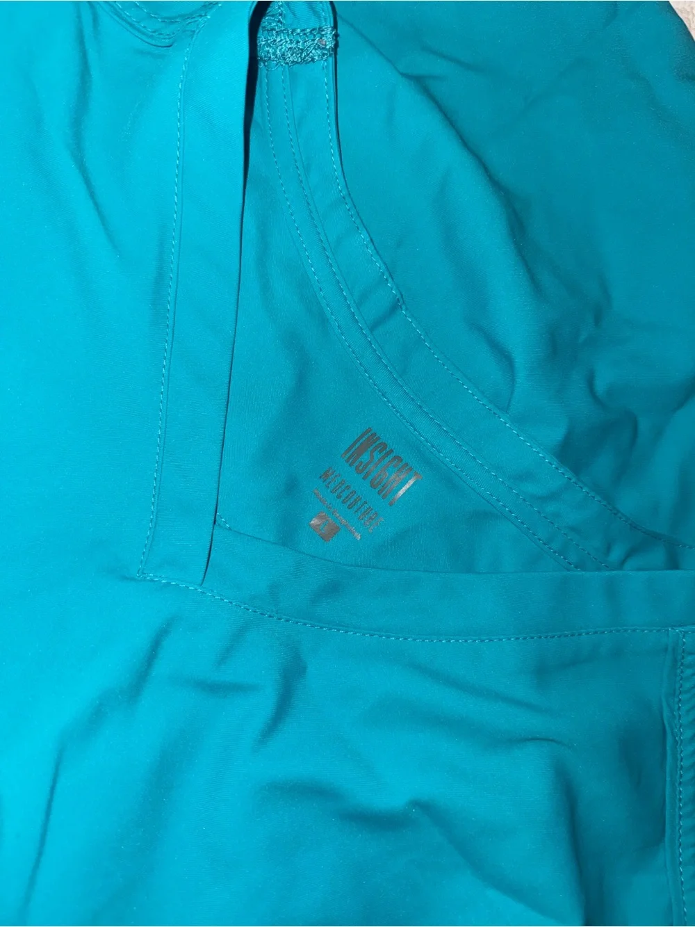 Teal Women's Scrub Pants & Top Set